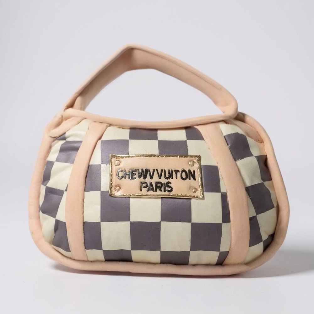 FINAL SALE | Plush Squeaky Chew Toy Handbag